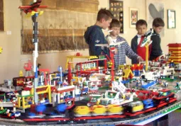 mostra delle costruzioni Lego